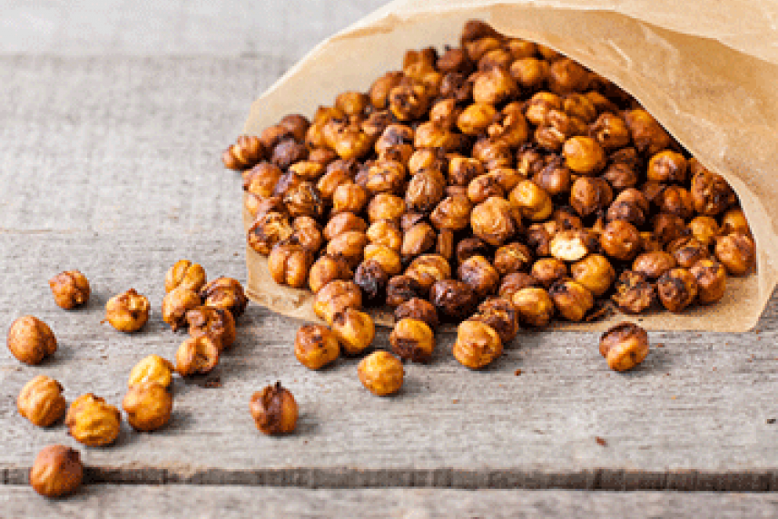 Pumpkin Roasted Chickpeas