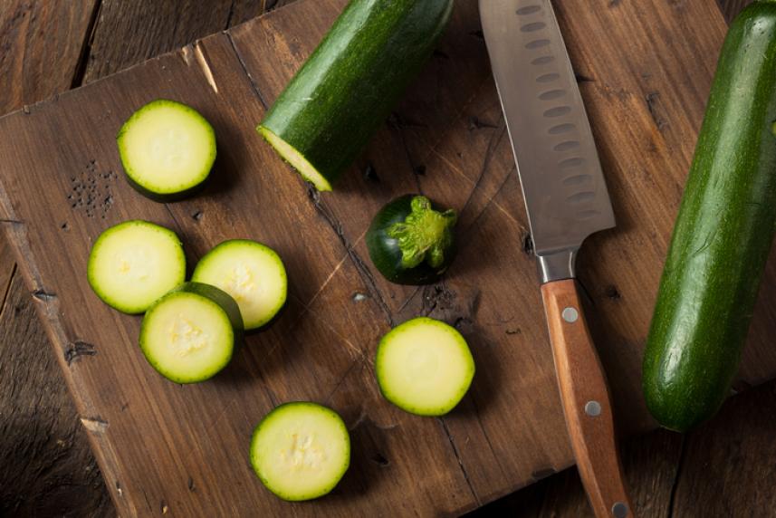 Baked Zucchini “Nachos”