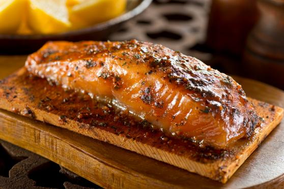 barbecue salmon